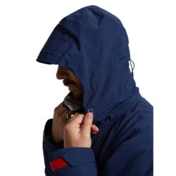 Burton [ak] Gore-Tex Swash Snowboardjacke Dress Blue/Flame Scarlet/Lapis Blue Herren -Skiausrüstung ak burton swash jacket dress blues 10001107 401 03 grossXyigoRezCgNXp