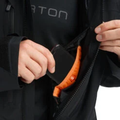 Burton [ak] Gore-Tex Swash Snowboardjacke True Black Herren -Skiausrüstung ak burton swash jacket true black 10001106 001 04 grossmjZY686HtiNfZ