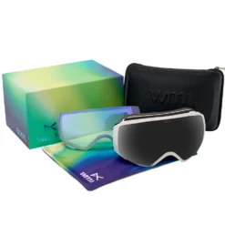 Anon WM1 Mit Zweitscheibe Snowboard-Brille Svarovski/Dark Smoke + Blue Lagoon Damen -Skiausrüstung anon wm1 svarovski darksmoke 03 grossB5l33acJtI515