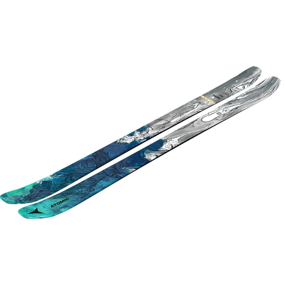 Atomic Bent 100 Freeski Grey Metalic/Blue Damen, Herren 4 Atomic Bent 100 Freeski Grey Metalic/Blue Damen, Herren – Bild 4