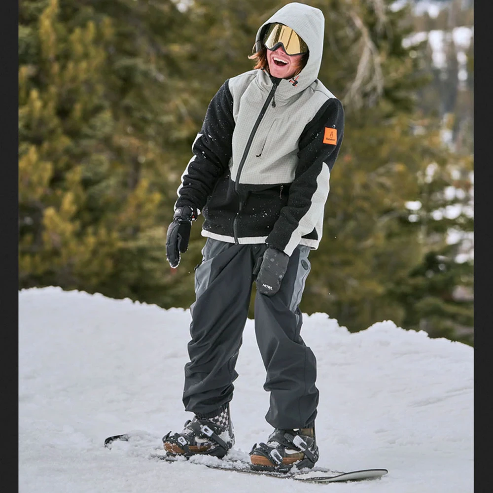 Bataleon Super Fleece Mid Layer Black/Gray Herren 5 Bataleon Super Fleece Mid Layer Black/Gray Herren – Bild 5