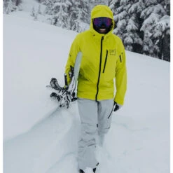 Burton [ak] Gore-Tex Cyclic Schneejacke Limeade Herren -Skiausrüstung burton ak gore cyclic jacket 10002109701 05 gross