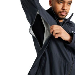 Burton [ak] Gore-Tex 2L Surgence Shelljacke True Black Herren -Skiausrüstung burton ak gore surgence 2l jacket 21606104001 03 gross