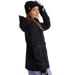 Burton [ak] Gore-Tex Upshift Wintersportjacke True Black Damen -Skiausrüstung burton ak gore tex upshift jacket 21282101001 03 gross