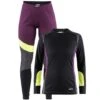 Craft Be Active Set Skiunterwäsche Tune/Dark Grey Damen