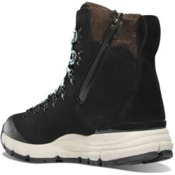 Danner Womens Arctic 600 Side-Zip 7 Winterschuhe Black/Spark Blue Damen -Skiausrüstung danner arctic 600 67340 black spark 02 gross7sZqU515uEvnX