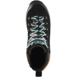 Danner Womens Arctic 600 Side-Zip 7 Winterschuhe Black/Spark Blue Damen -Skiausrüstung danner arctic 600 67340 black spark 03 grossMY1aGXCkYeIzz