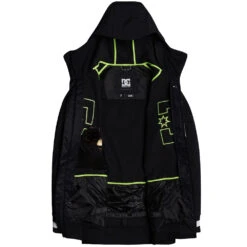 DC Spectrum Snowboadjacke Black Herren -Skiausrüstung dc spectrum adytj03013 kvj0 02 grossrtXgTvqcqsr0S