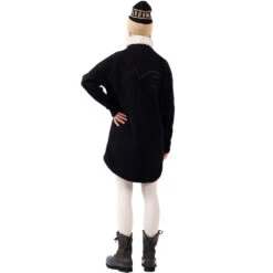 Eivy Redwood Sherpa Coat Fleecemantel Black Damen -Skiausrüstung eivy redwood sherpa coat 6221190223 6001 05 gross