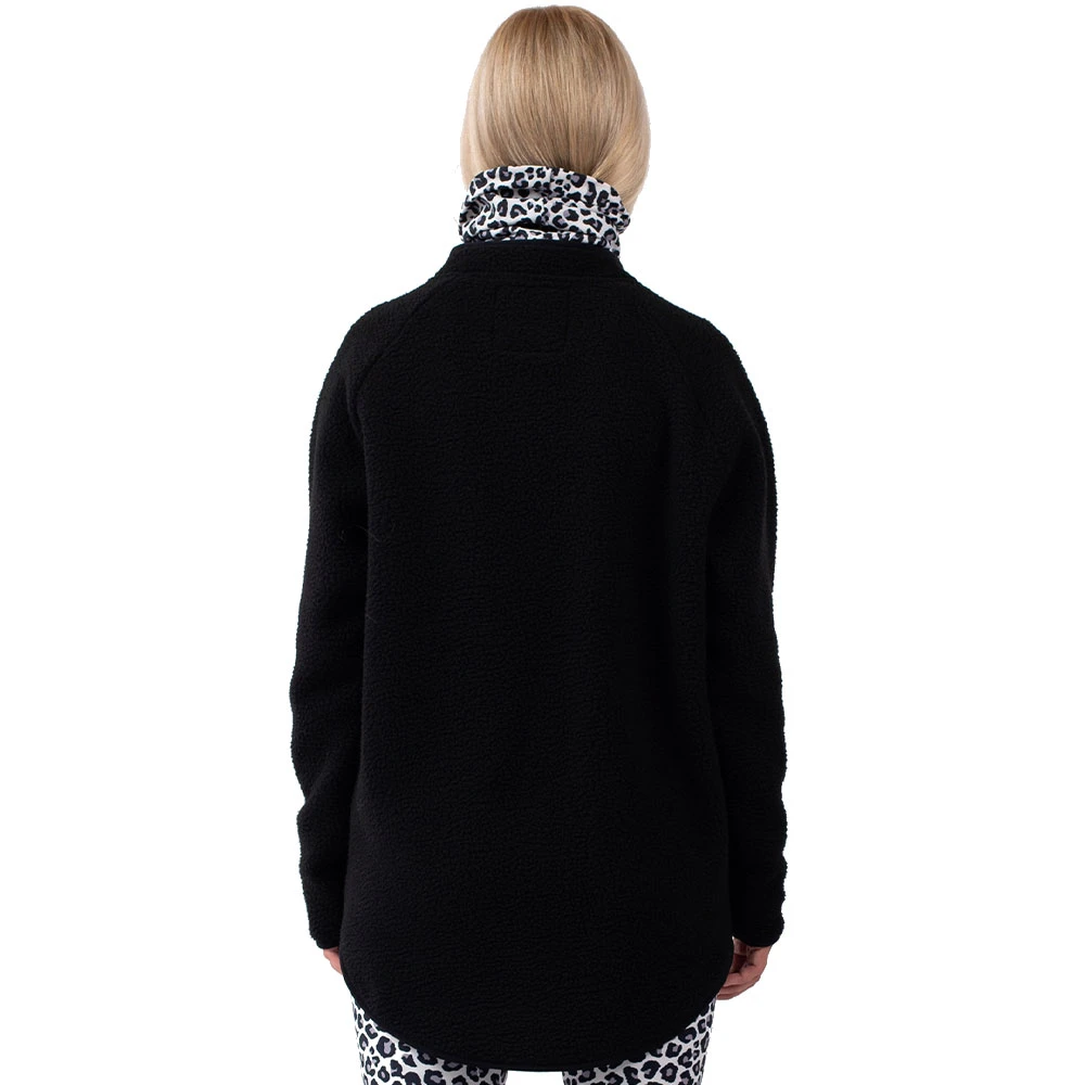 Eivy Redwood Sherpa Jacket Fleecejacke Black Damen 5 Eivy Redwood Sherpa Jacket Fleecejacke Black Damen – Bild 5