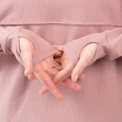 Eivy Venture Rib Langarmshirt Faded Woodrose Damen -Skiausrüstung eivy venture rib top 6221190207 6065 02 gross