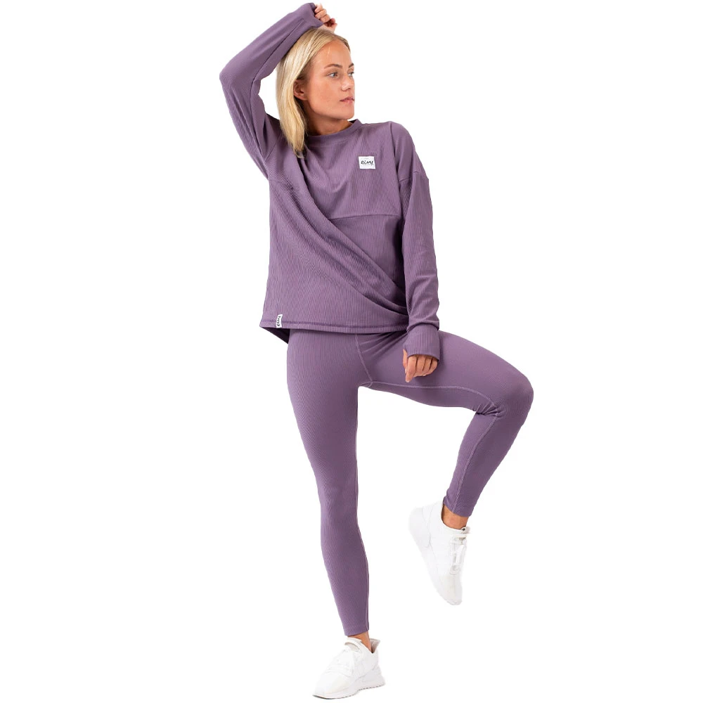 Eivy Venture Rib Baselayer Deep Purple Damen 4 Eivy Venture Rib Baselayer Deep Purple Damen – Bild 4