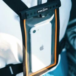 Fidlock Chest Bag Actionkamera-Tasche Black/Transparent Black Damen, Herren -Skiausrüstung fidlock hermetic chest bag d 61100b f0000 btb 02 gross