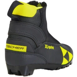 Fischer XJ Sprint Langlaufschuhe Black/Yellow Kinder 6 Fischer XJ Sprint Langlaufschuhe Black/Yellow Kinder -Skiausrüstung fischer xj sprint s40821 02 gross