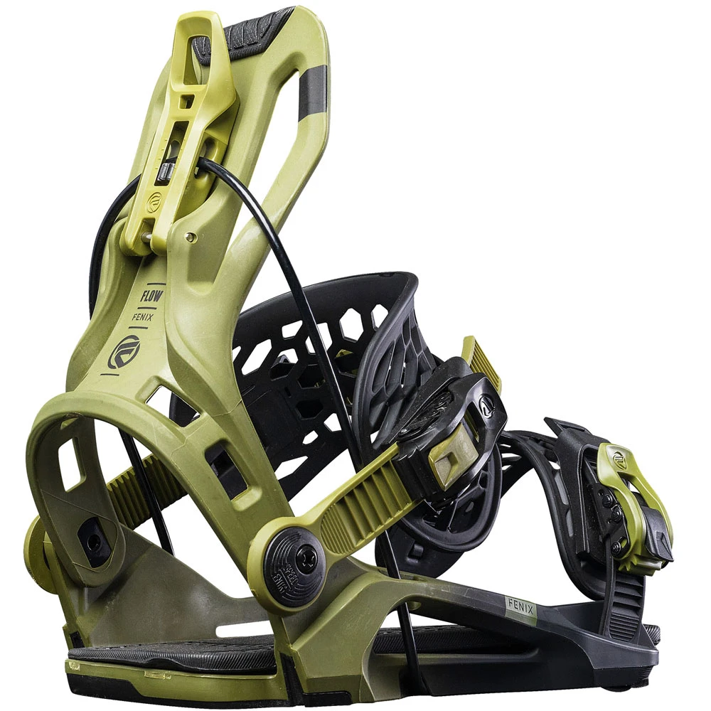 Flow Fenix Snowboardbindung Green Herren 2 Flow Fenix Snowboardbindung Green Herren – Bild 2
