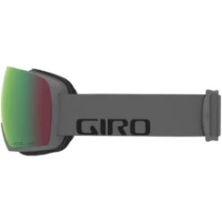 Giro Article Schneebrille Grey Wordmark/Vivid Emerald+Infrared Damen, Herren -Skiausrüstung giro article grey woodmark 300082033 02 gross