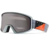 Giro Blok Skibrille Grey Piste Out/Vivid Onyx Damen, Herren