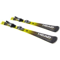 Head Supershape E-Speed Alpin-Ski Black/Neonyellow Damen, Herren -Skiausrüstung head supershape e speed 31332102 02 gross