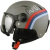 HMR H1+VTFS10 Leather Elegance Heritage Visierhelm Silverstone/Photochromic Silver Damen, Herren