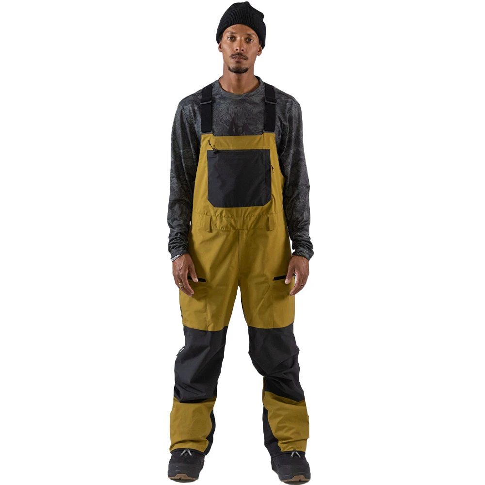 Jones Mountain Surf Bib Snowboardhose Sierra Tan Herren 1 Jones Mountain Surf Bib Snowboardhose Sierra Tan Herren