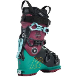 K2 Mindbender 115 Skischuhe Black/Burgundy/Green Damen -Skiausrüstung k2 mindbender w 115 lv 10g2500 02 gross