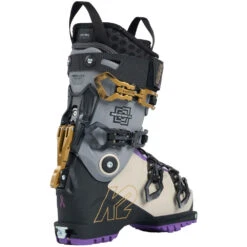 K2 Mindbender W 95 Skischuhe Grey/Beige/Purple Damen -Skiausrüstung k2 mindbender w 95 mv 10g2501 02 gross