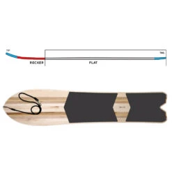 K2 Tree Splitter Snowboard Damen, Herren -Skiausrüstung k2 tree splitter 2023 05 gross