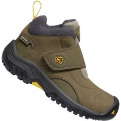 Keen Kootenay II WP Children Kinder-Winterschuhe Canteen/Old Gold Kinder