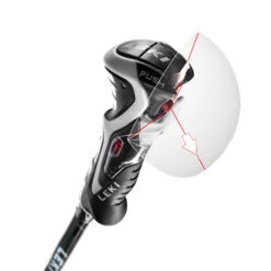 Leki Artena Airfoil 3D Skistöcke Schwarz/Türkis Damen, Herren -Skiausrüstung leki artena airfoil 3d 65067971 03 grosseISiadX6TBfCZ