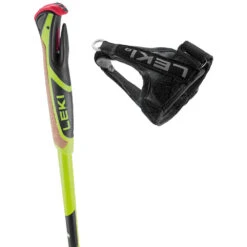 Leki CC 450 Langlaufstöcke Neonyellow/Black/White Damen, Herren -Skiausrüstung leki cc 450 yellow 652418011 02 gross