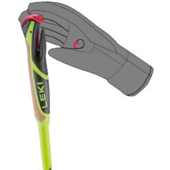 Leki CC 450 Langlaufstöcke Neonyellow/Black/White Damen, Herren -Skiausrüstung leki cc 450 yellow 652418011 04 gross