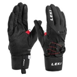 Leki Nordic Tune Shark Boa Nordic Walking-Handschuhe Black Damen, Herren