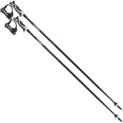 Leki Speed S Airfoil Skistöcke Black/White/Gray Damen, Herren