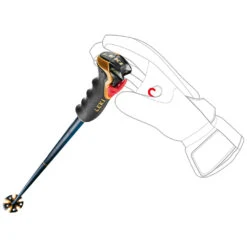 Leki Bold Lite Skistöcke Dark Blue/Blue/Mustard Damen, Herren -Skiausrüstung leki spitfire 3d 65068021 02 grossGHFCgaJN3t08Z