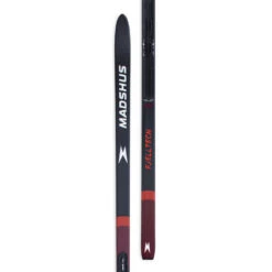 Madshus Fjelltech M50 Skin Langlauf-Set Black/Red Damen, Herren -Skiausrüstung madshus fjelltech m 50 skin 18f0100 02 gross