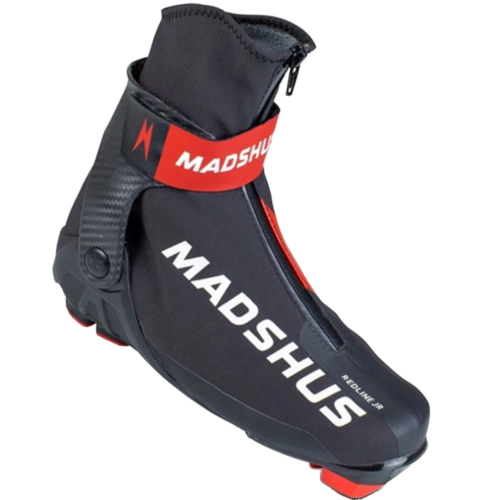 Madshus Redline JR Langlaufschuhe Black/Red Kinder 1 Madshus Redline JR Langlaufschuhe Black/Red Kinder