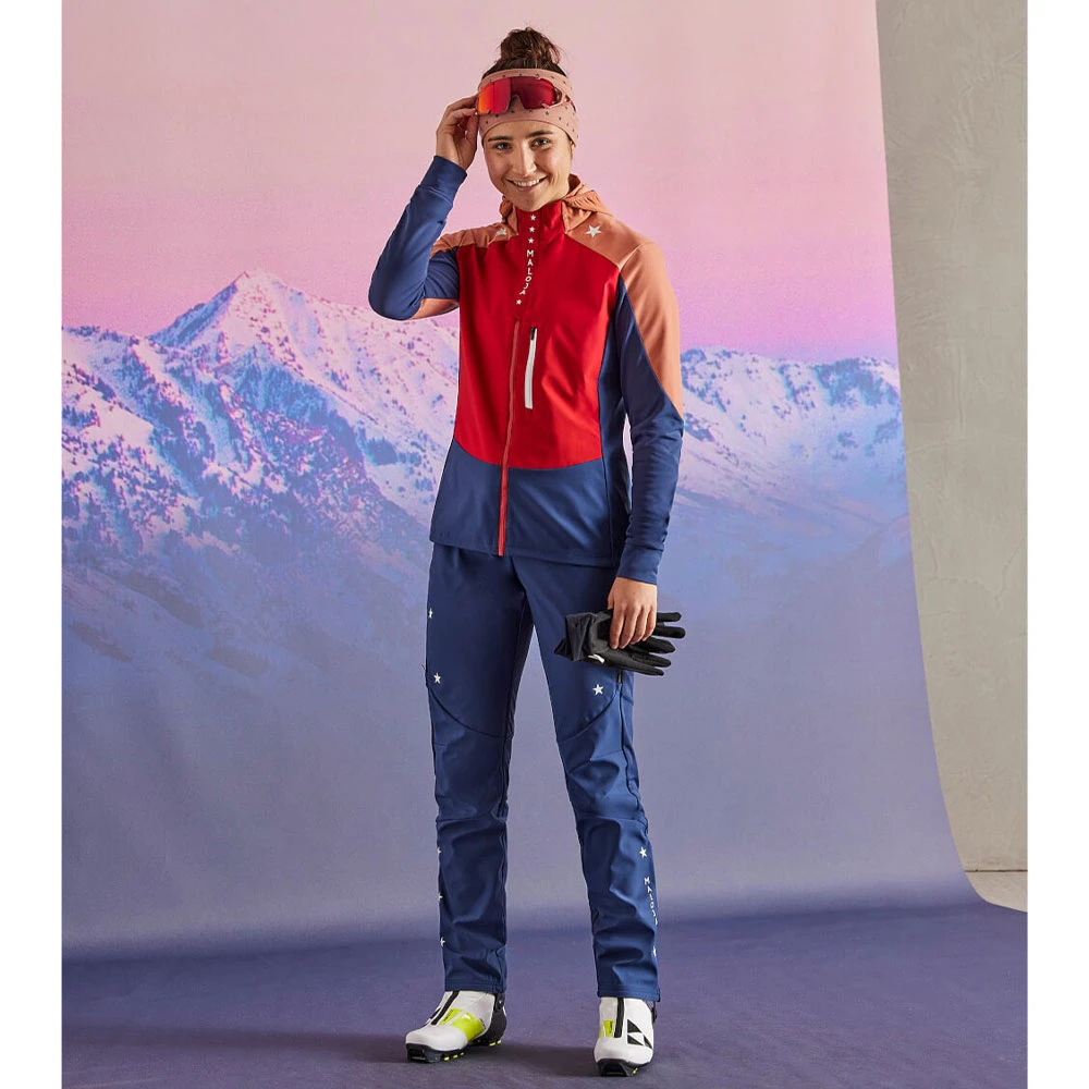 Maloja NeshaM. Softshelljacke Moonless Damen – Bild 3