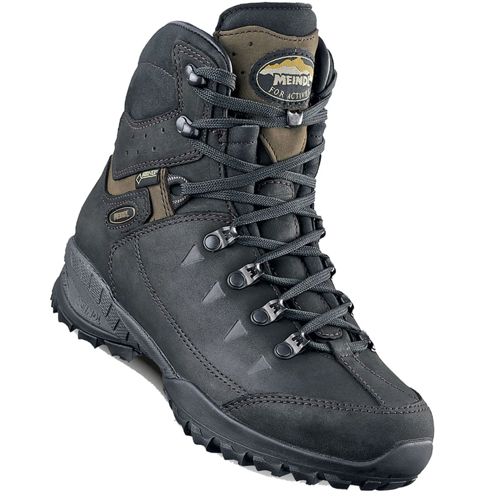 Meindl Gastein Gore-Tex Schuhe Mit Lammfell Schwarz/Dunkelbraun Herren 1 Meindl Gastein Gore-Tex Schuhe Mit Lammfell Schwarz/Dunkelbraun Herren