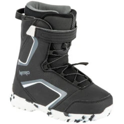 Nitro Droid QLS Softboots Black/White/Charcoal Kinder