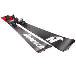 Nordica Dobermann GSR RB Alpin-Skiset Black/Red Damen, Herren -Skiausrüstung nordica dobermann gsr rb 0a1228ka 02 gross