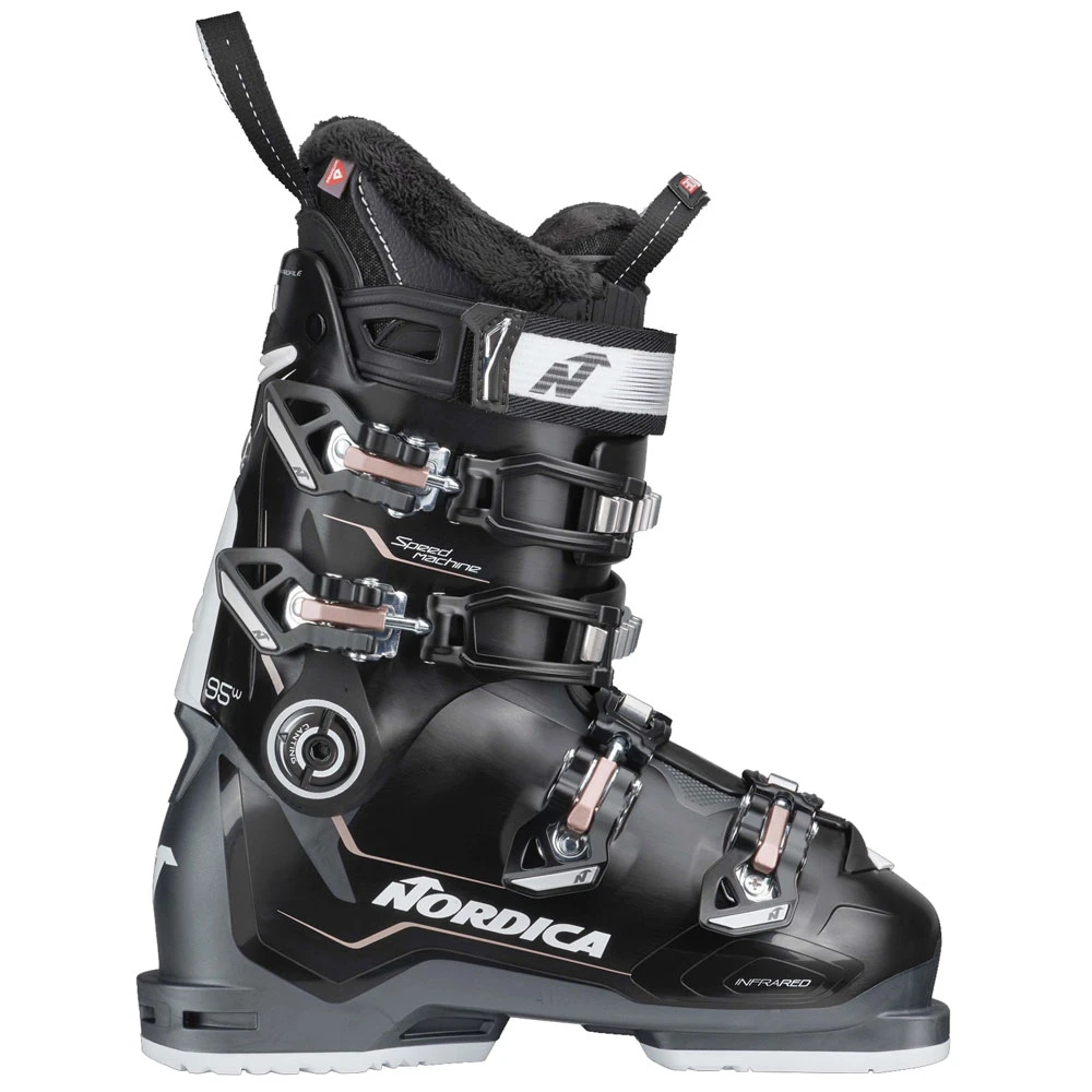 Nordica Speedmachine 95 W Skistiefel Black/Anthracite/Pink Damen 1 Nordica Speedmachine 95 W Skistiefel Black/Anthracite/Pink Damen