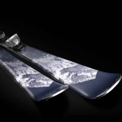 Nordica Wild Belle 74 Alpin-Skiset Grey/White Damen -Skiausrüstung nordica wild belle 74 0a1272sb 02 gross