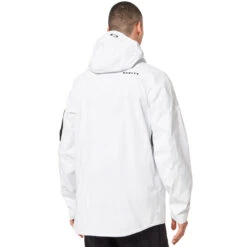 Oakley Bowls Gore-Tex Pro Shell Snowboardjacke White Herren -Skiausrüstung oakley bowls gore tex foa402341 100 02 gross
