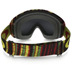 Oakley Canopy Snowboardbrille Stumped Rasta/Dark Grey Damen, Herren -Skiausrüstung oakley canopy oo7047 59 471 02 gross