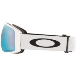 Oakley Flight Tracker XL Snowboardbrille Matte White/Prizm Sapphire Iridium Damen, Herren -Skiausrüstung oakley flight tracker oo7104 26 03 gross