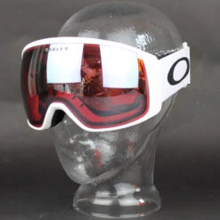 Oakley Flight Tracker XL Snowboardbrille Matte White/Prizm Sapphire Iridium Damen, Herren -Skiausrüstung oakley flight tracker oo7104 26 04 gross