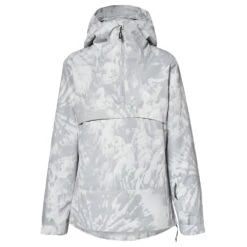 Oakley Holly Skijacke Grey Mountain Damen -Skiausrüstung oakley holly foa500124 9m1 grey 07 gross