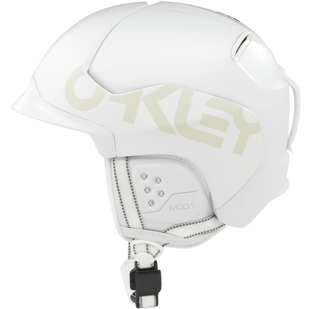Oakley MOD5 Factory Pilot Snowboard-Helm Matte White Damen, Herren 1 Oakley MOD5 Factory Pilot Snowboard-Helm Matte White Damen, Herren