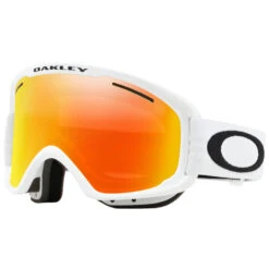 Oakley O Frame 2.0 Pro XM Snowboardbrille Matte White/Fire Iridium/Persimmon Damen, Herren
