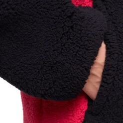 Oakley TNP Sherpa Fleece Fleecepullover Black/Rubine Damen -Skiausrüstung oakley tnp womens sherpa fleece foa500006 9br 03 gross